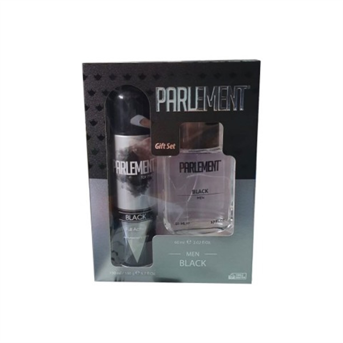 Parlement Black Erkek Parfüm 50 Ml + Deodorant Set 150 Ml | Cossta Cosmetic  Station