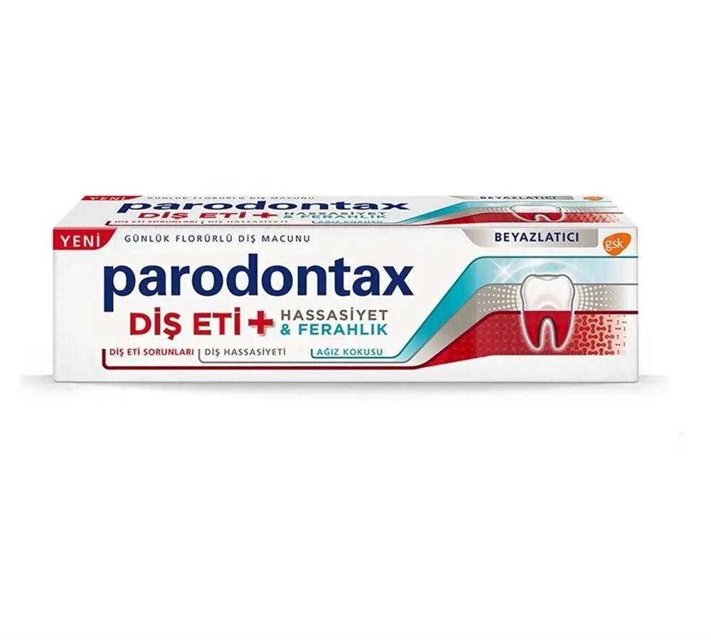 Parodontax Diş Macunu 75 Ml Diş Eti + Hassasiyet + Ferahlık  