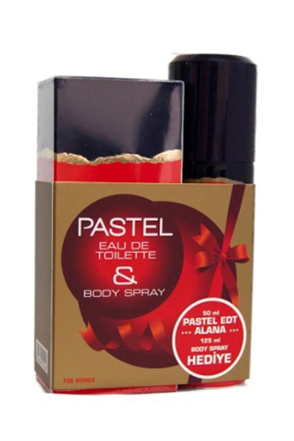 Pastel For Edt Kadın Parfümü 50 Ml + Kadın Deodorant 125 Ml