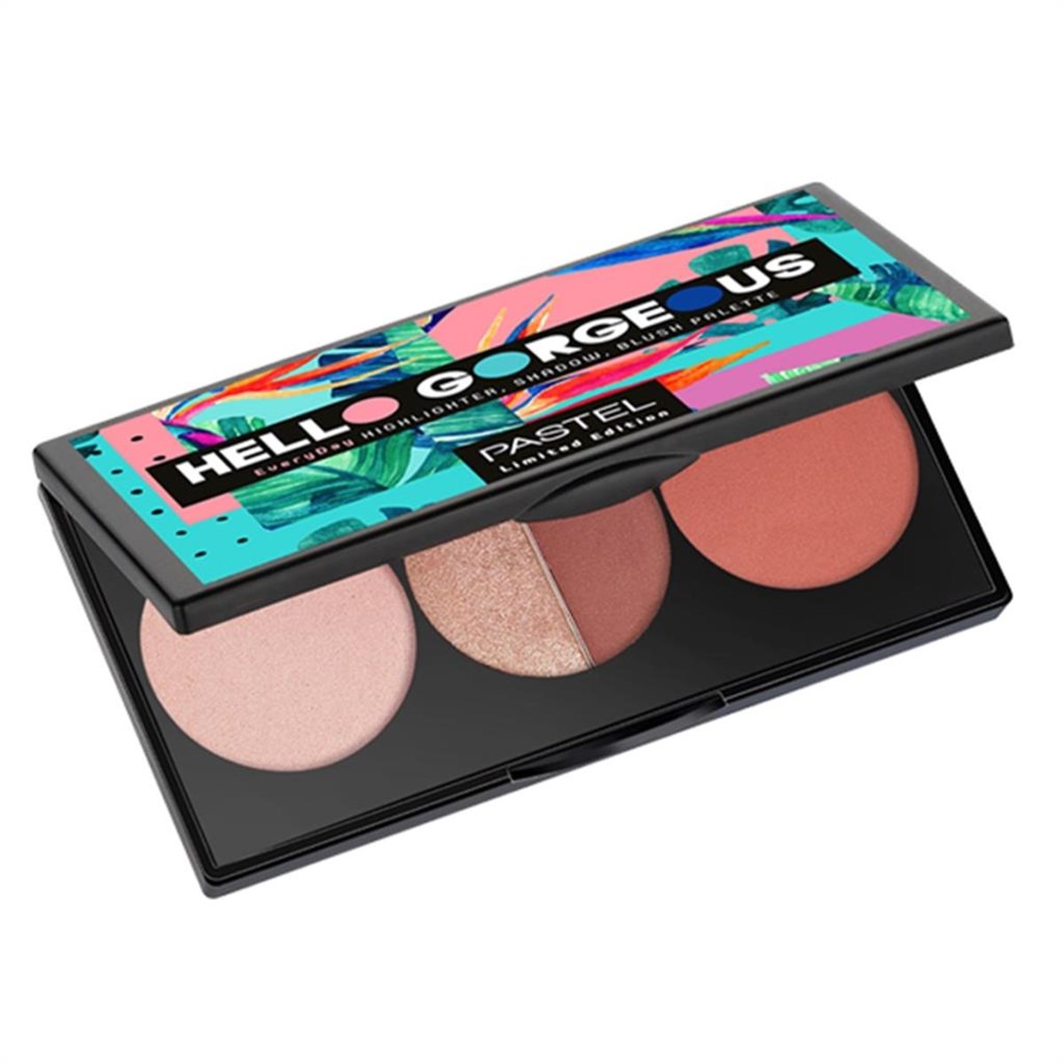 Pastel Hello Gorgeous Hıghlıghter Shadow Blush Palette 10