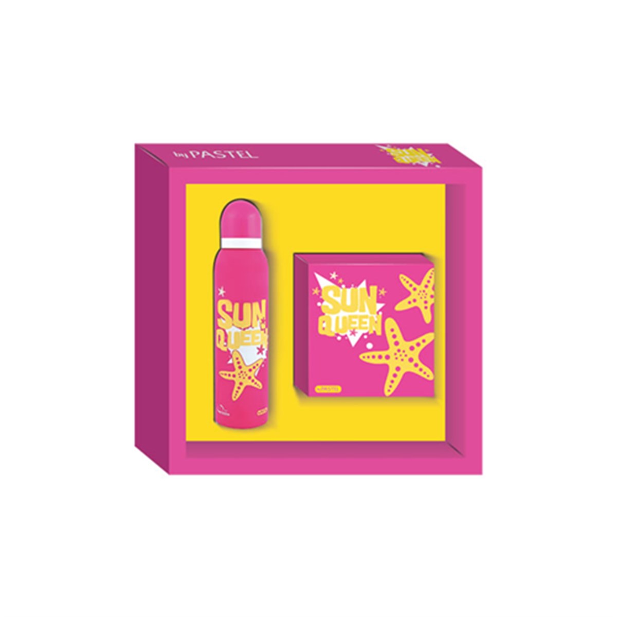 Pastel Kofre Edt 75 Ml + Deo Sun Queen  150 Ml