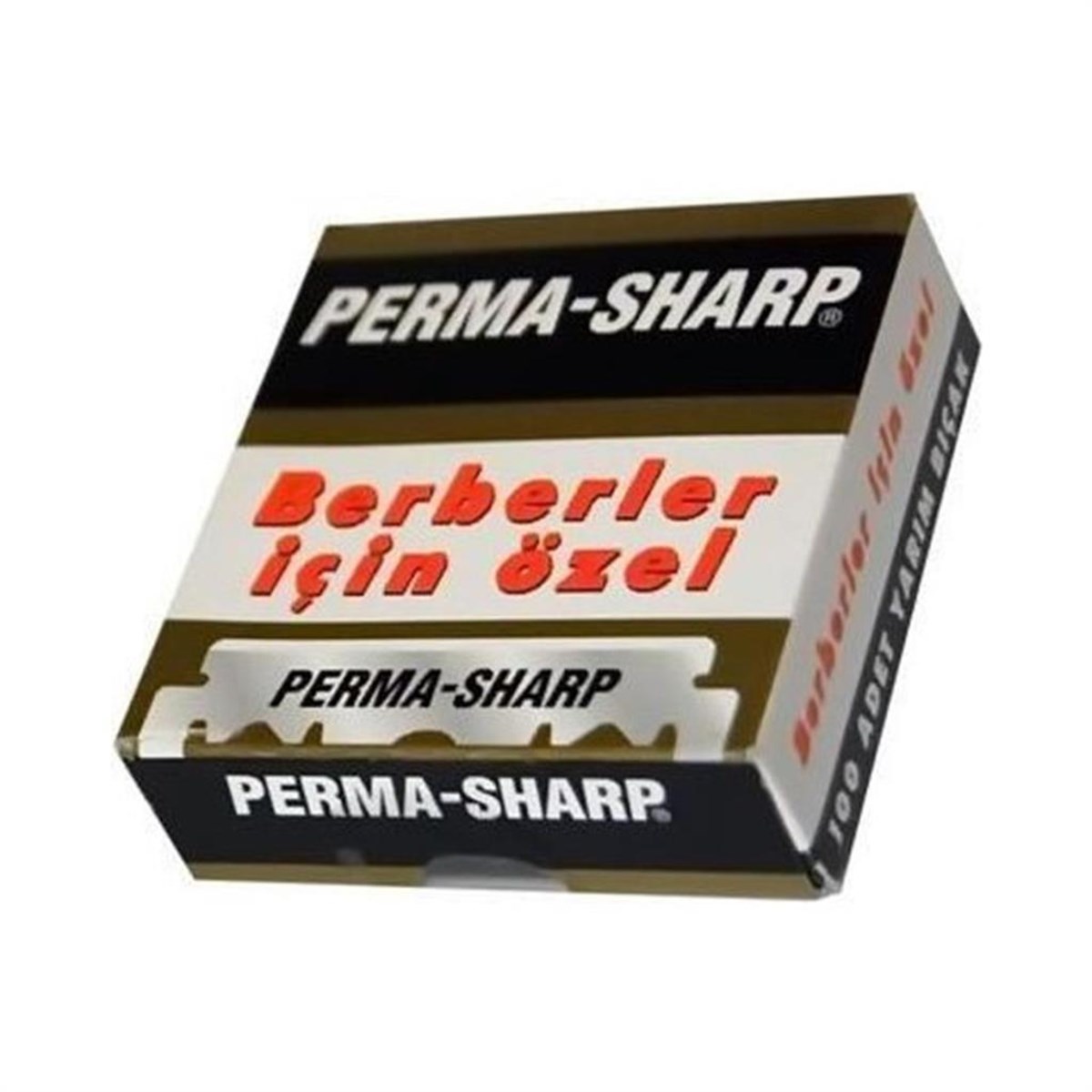 Perma-Sharp Berberler İçin Özel 100 Adet Yarım Jilet