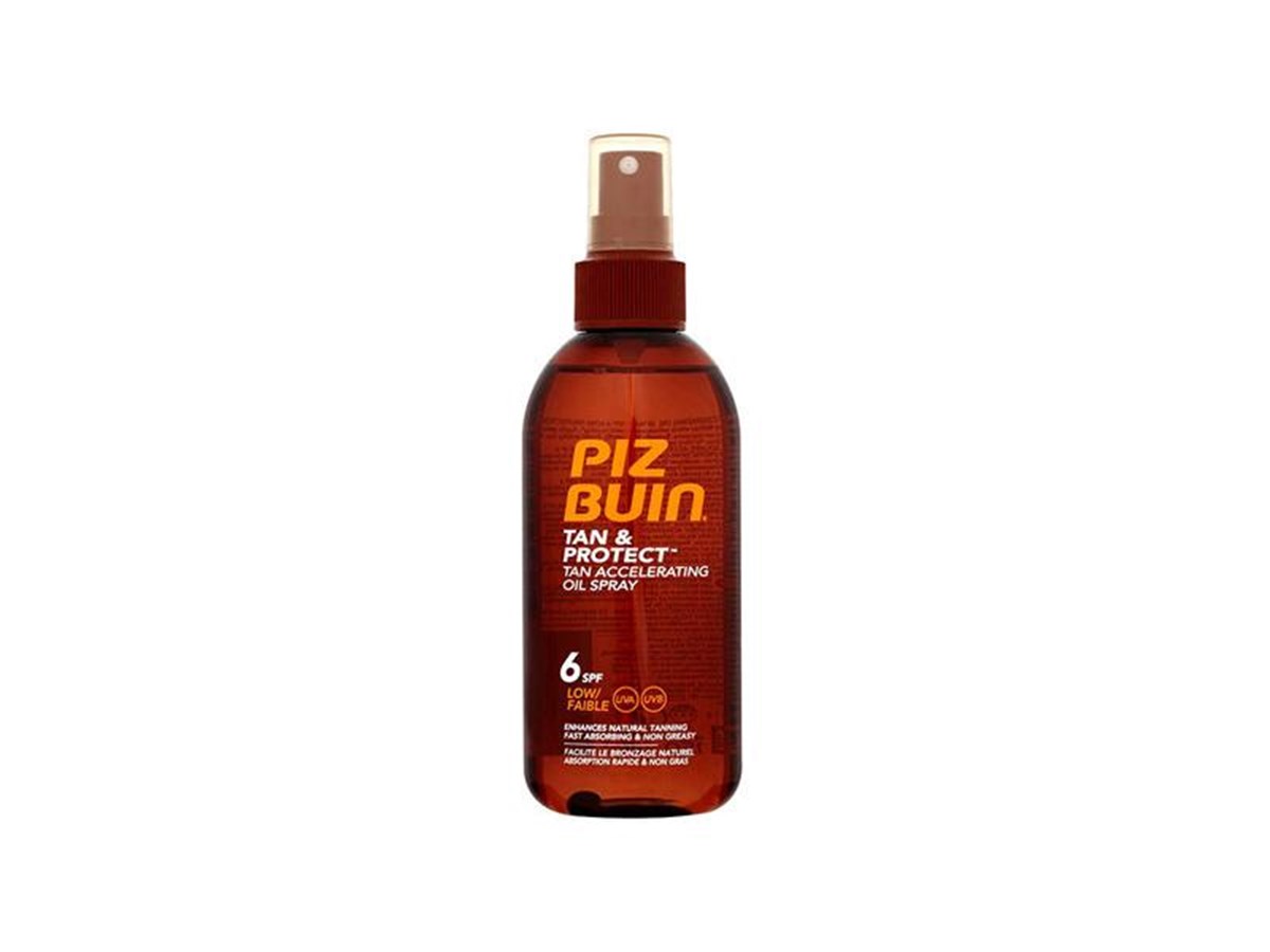 Piz Buin Bronzlaşma ve Koruma için Sprey Yağ Spf 6 150 Ml