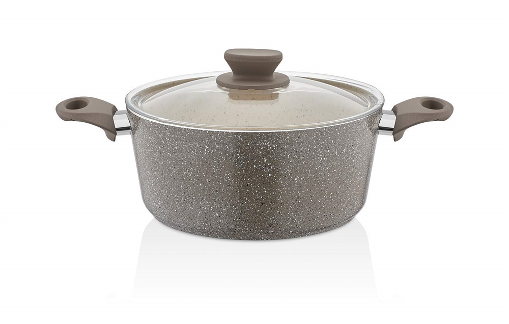 Polo Granit Ezme Basık Tencere 24 Cm