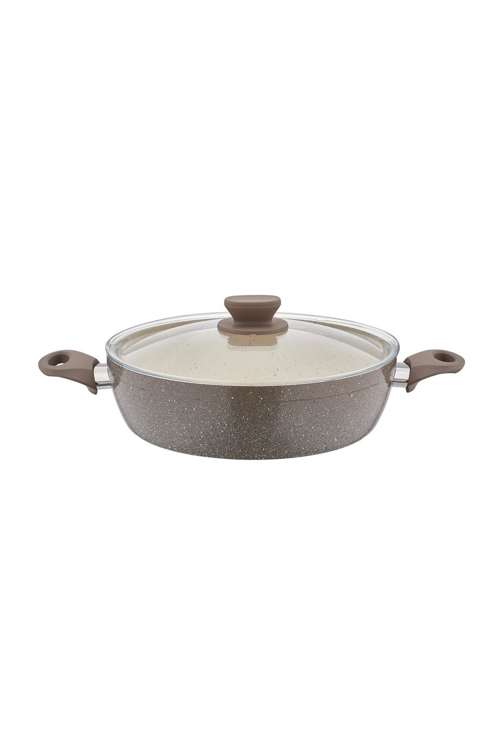 Polo Granit Ezme Basık Tencere 28  Cm