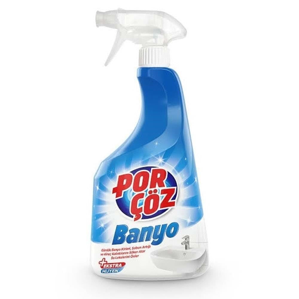 Porçöz Banyo Yüzey Temizleyici Sprey 750 ml
