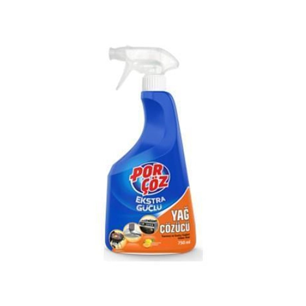 Porçöz Yağ Çözücü Sprey 750 Ml