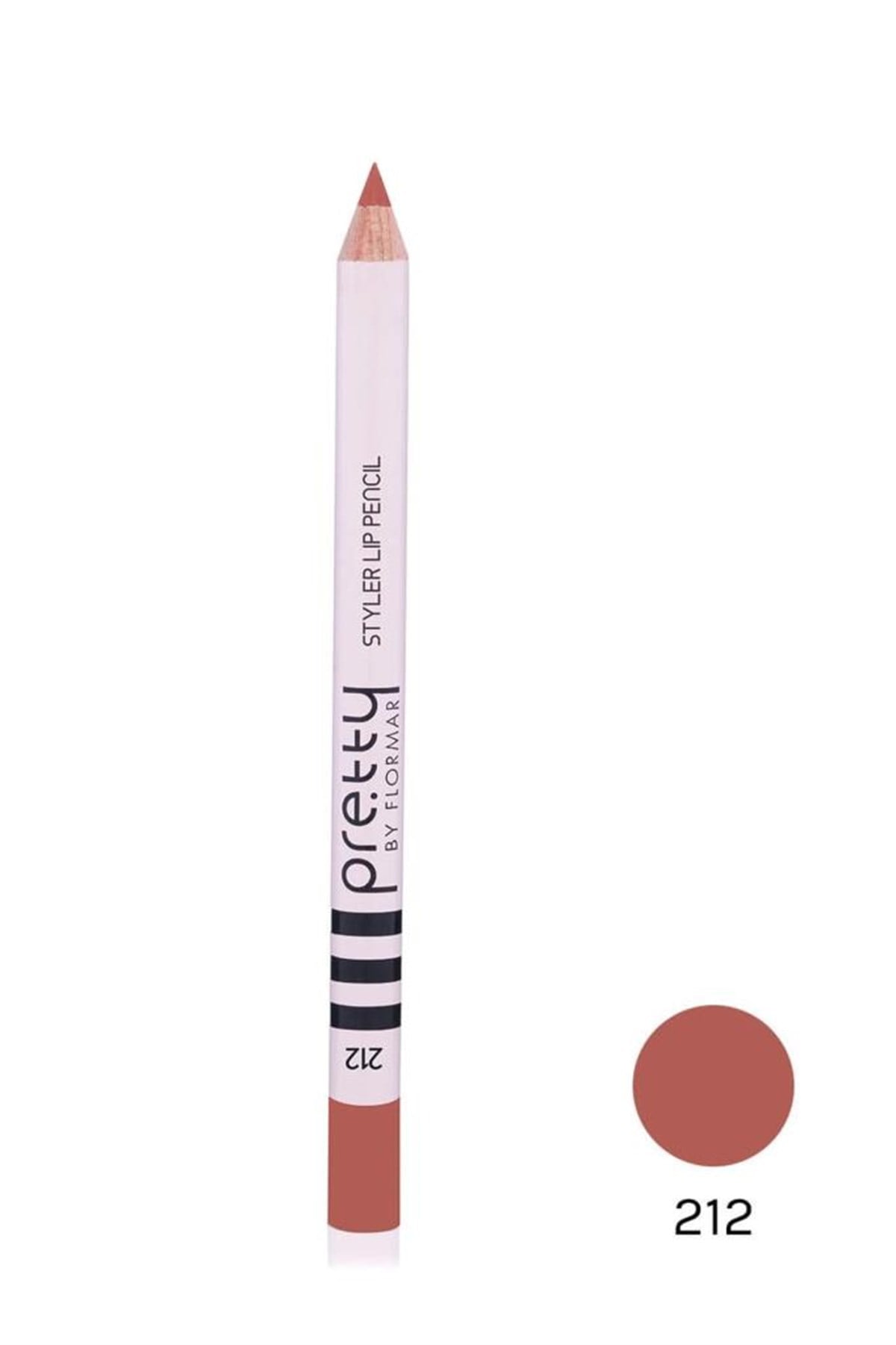 Pretty By Flormar Styler Lipliner 212 Parisian Pinkt