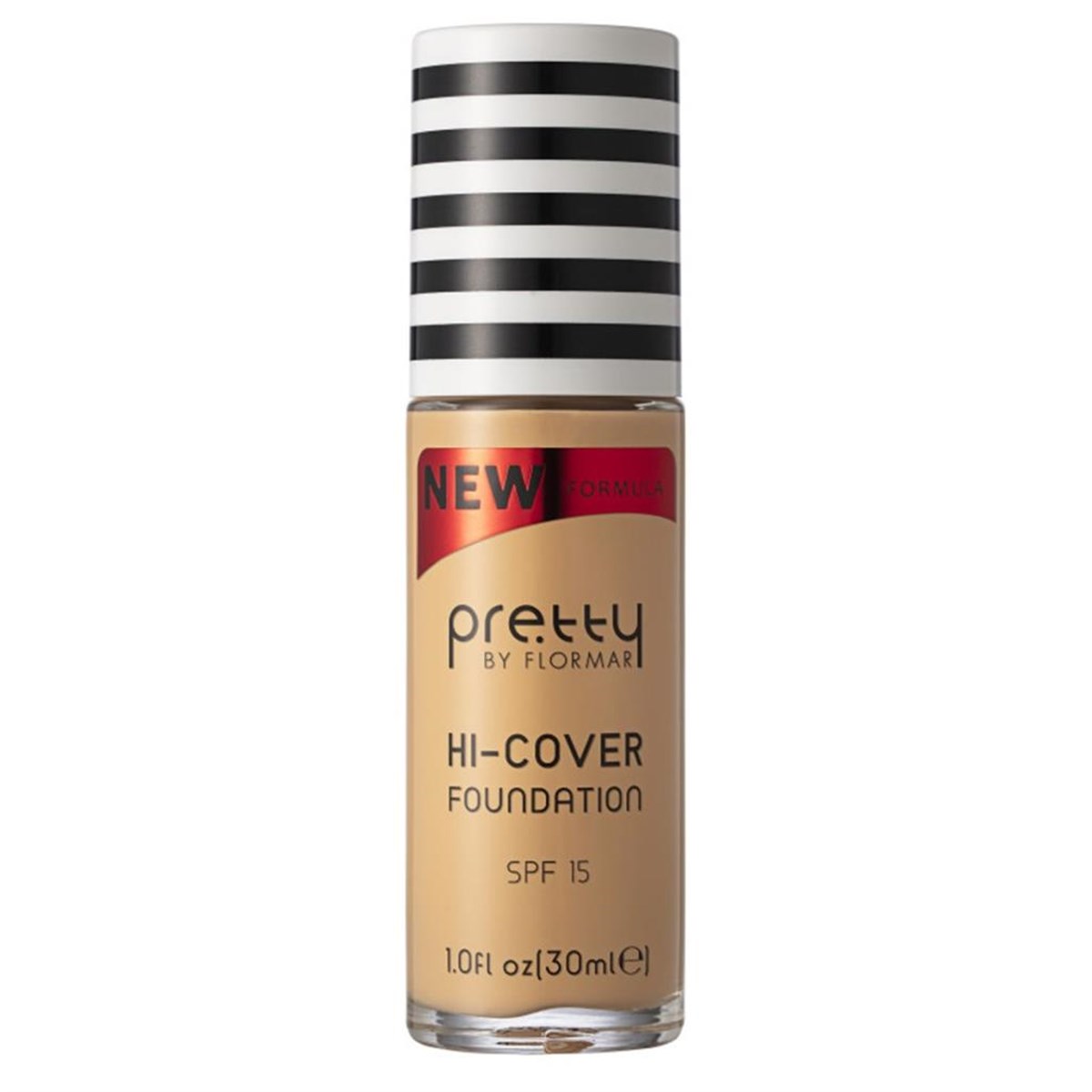 Pretty Hi-Cover Up Fondöten Spf 15 Light Ivory 03