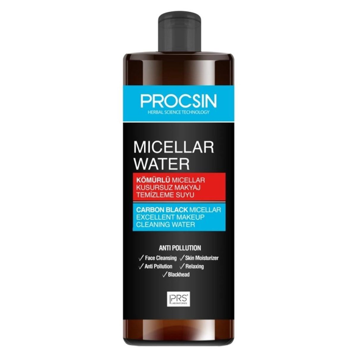 Procsin  5 in 1 Aktif Karbon Makyaj Temizleme Suyu 400 ML
