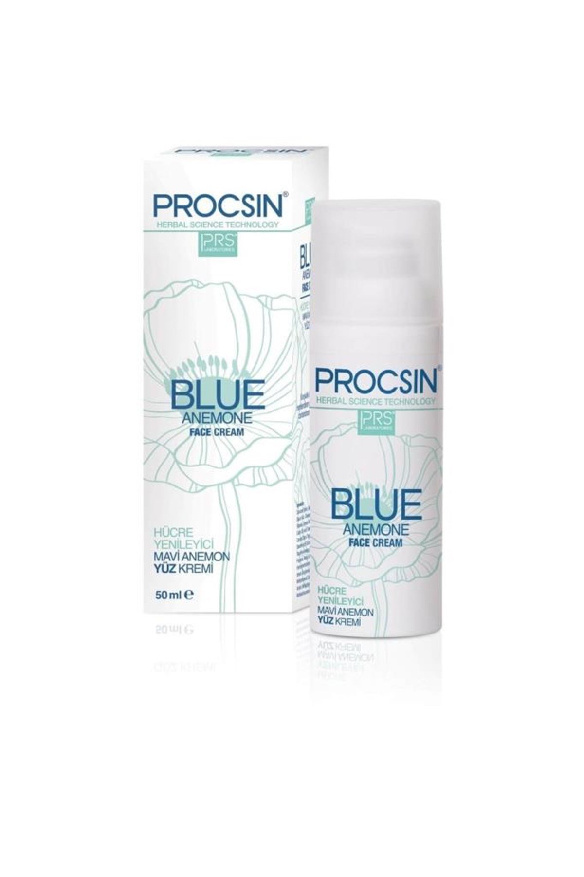 Procsin Mavi Anemon Yüz Kremi 50 Ml