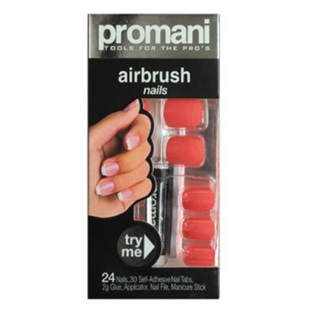 Promani Takma Tırnak Airbrush Nails 5001