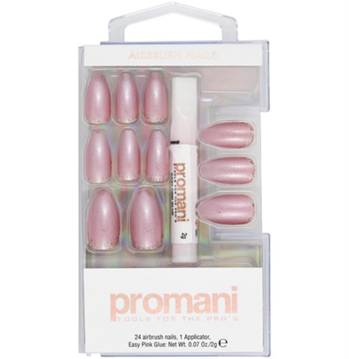 Promani Takma Tırnak Kiti Contour Pearl Pink 5656