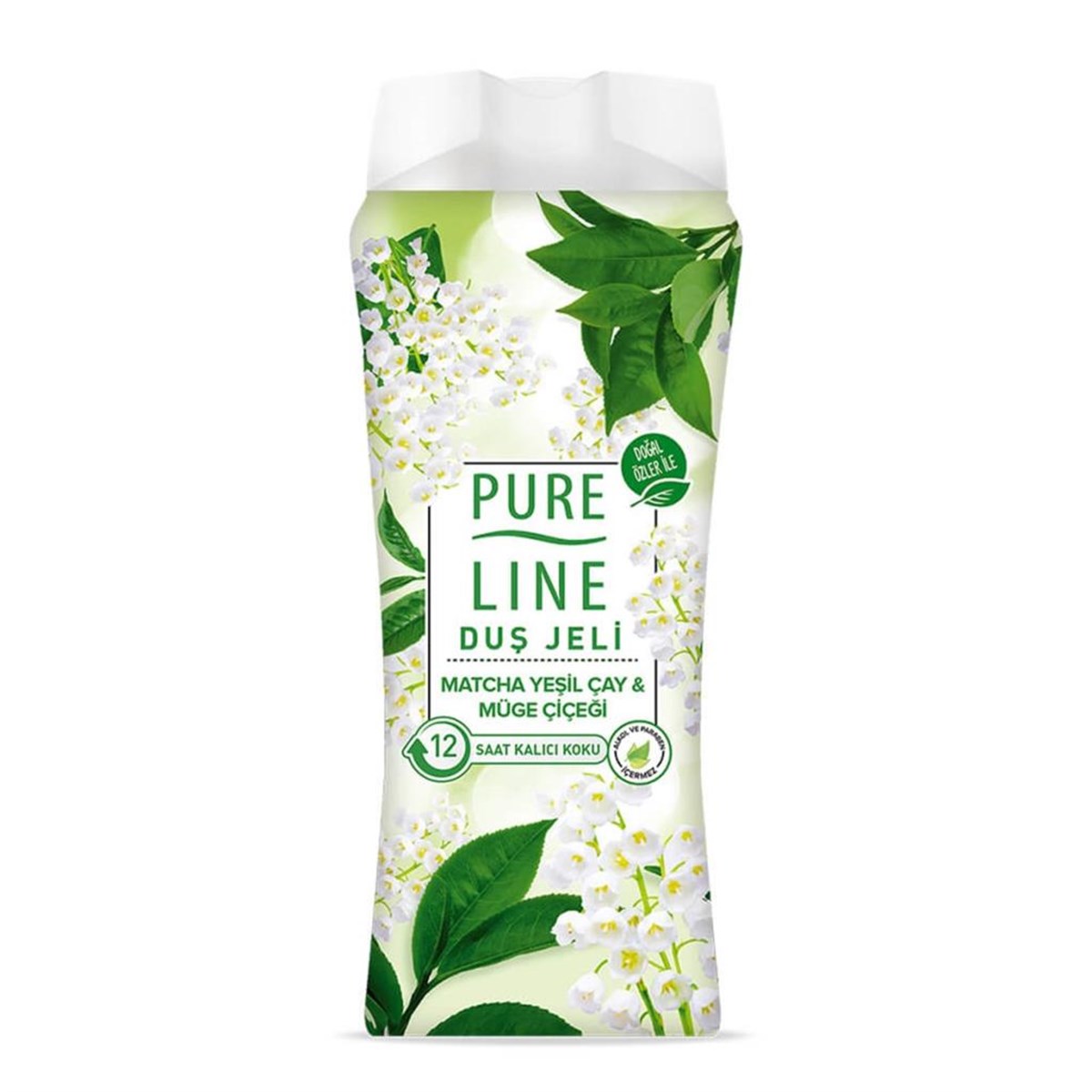 Pure Lıne Duş Jeli Matcha Yeşil Çay Müge Çiçeği 400 Ml