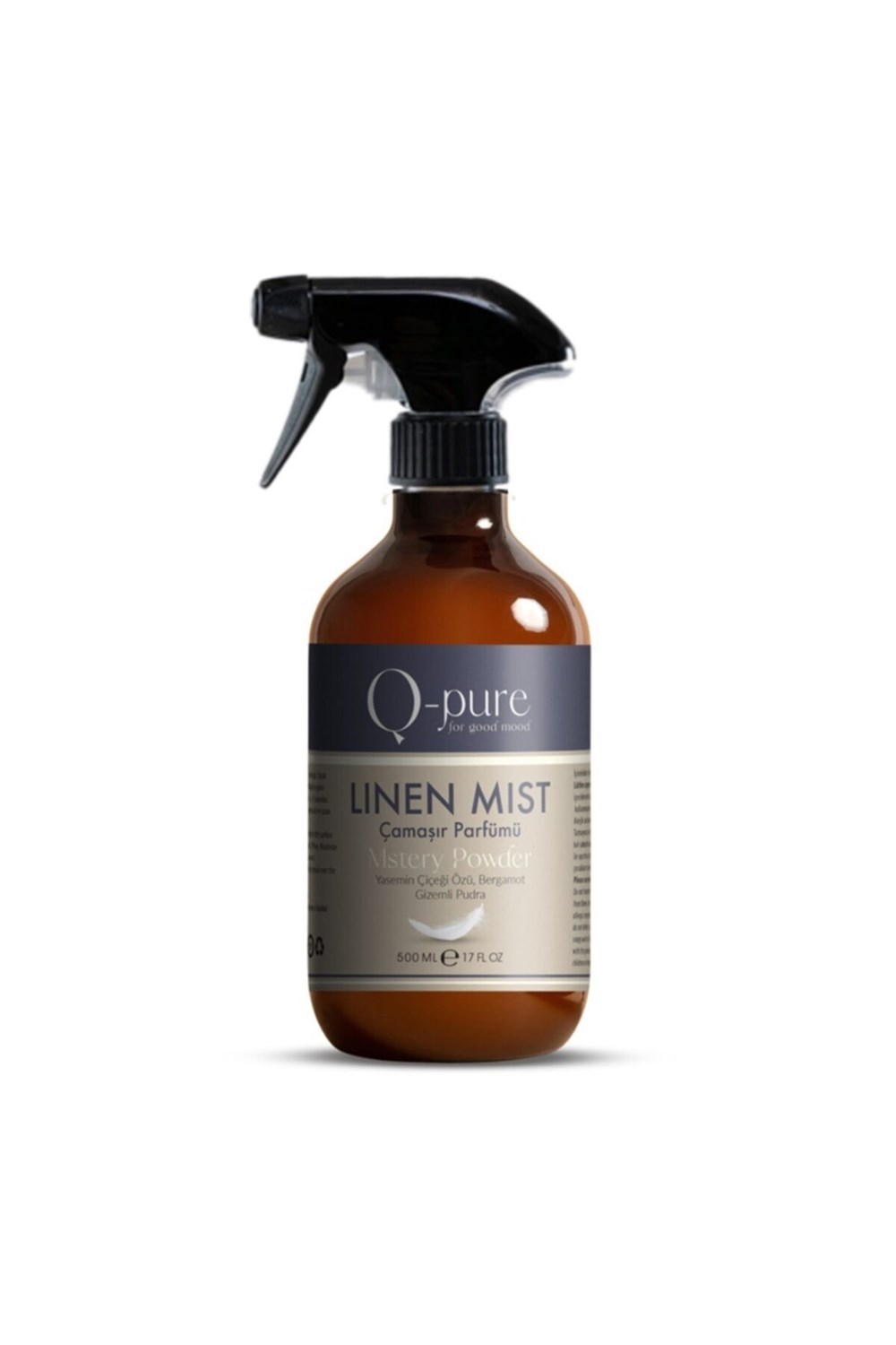 Q Pure Çamaşır Parfümü 500 Ml Linen Mıst Mstery Powder