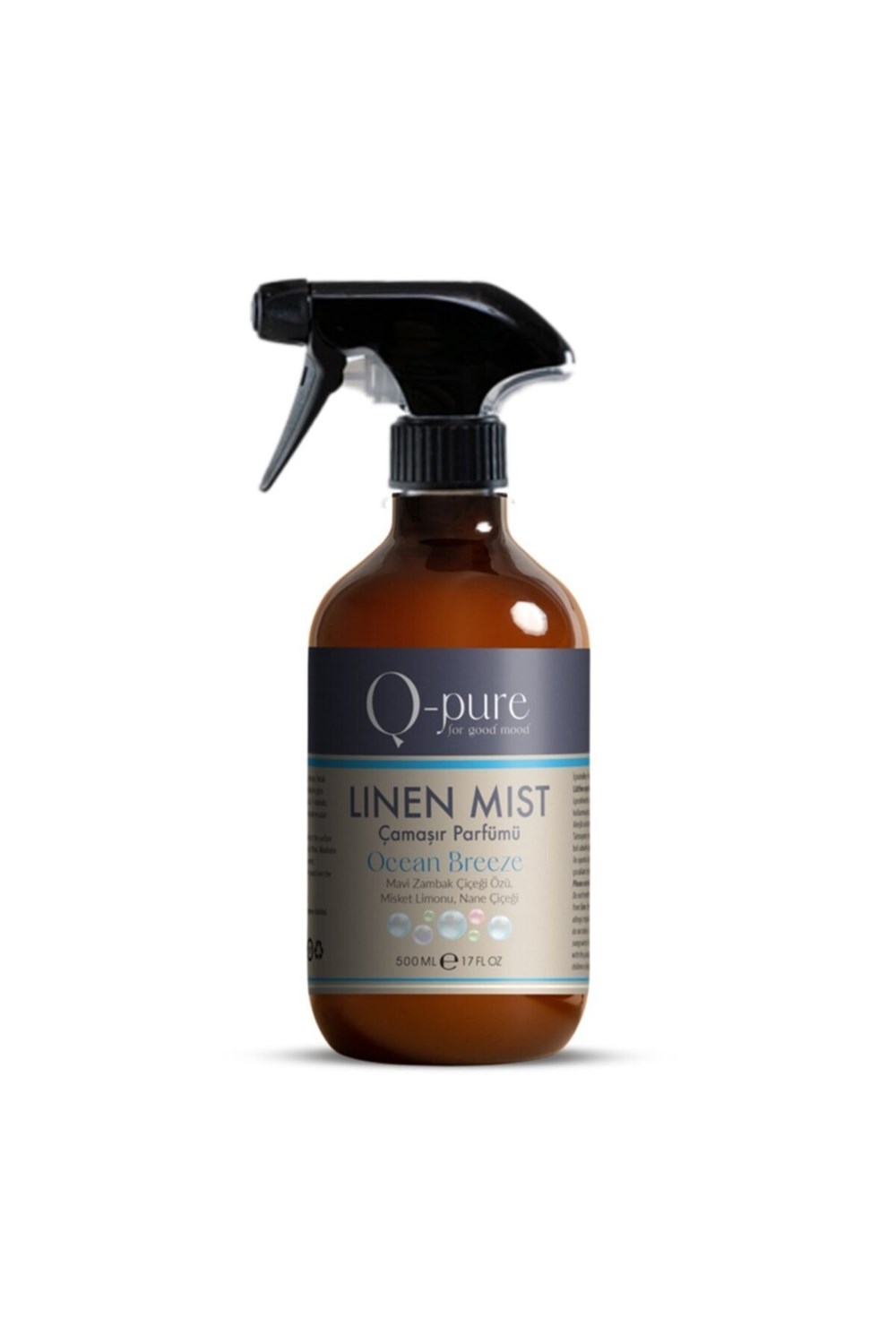 Q Pure Çamaşır Parfümü 500 Ml Linen Mıst Ocean Breeze