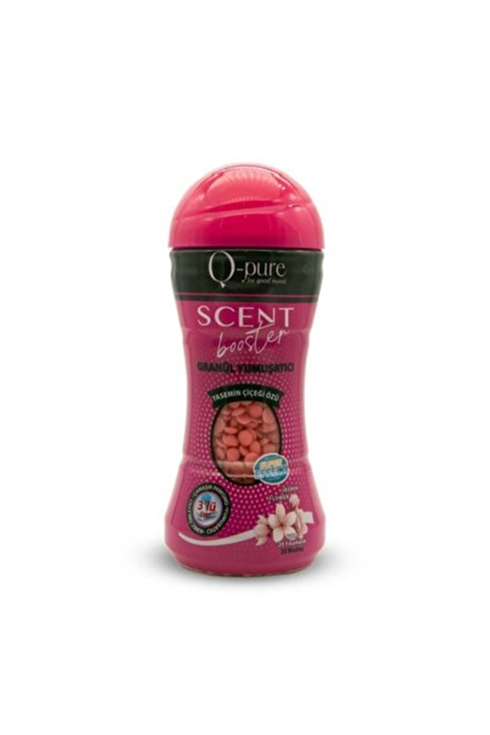 Q Pure Granül Çamaşır Yumuşatıcı 210 Gr Yasemin Çiçeği Özü