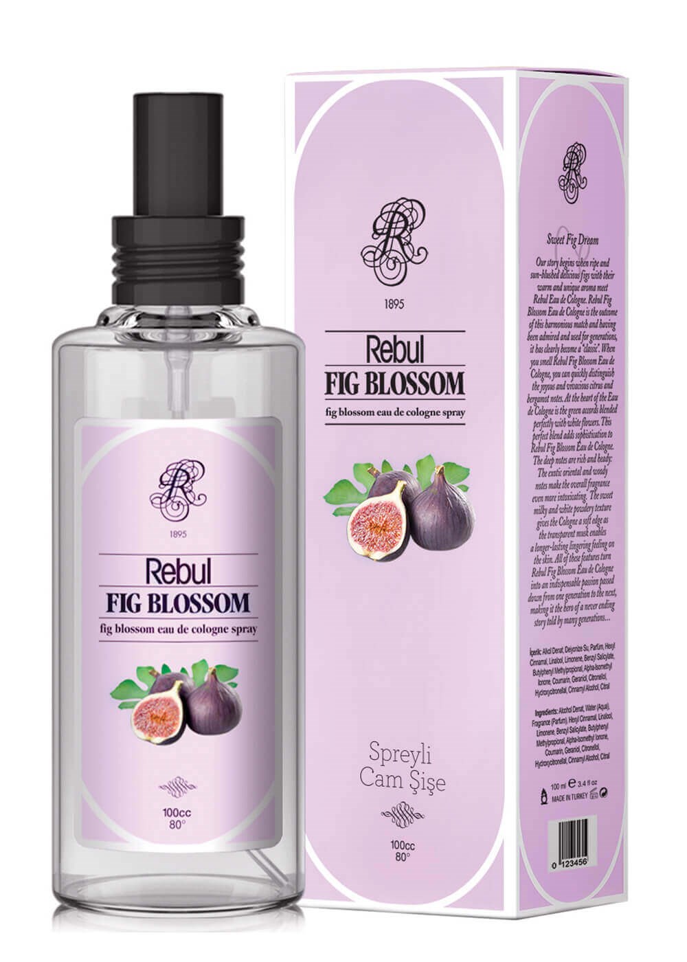 Rebul Cologne 100 Ml Fig Blossom İncirli Kolonya
