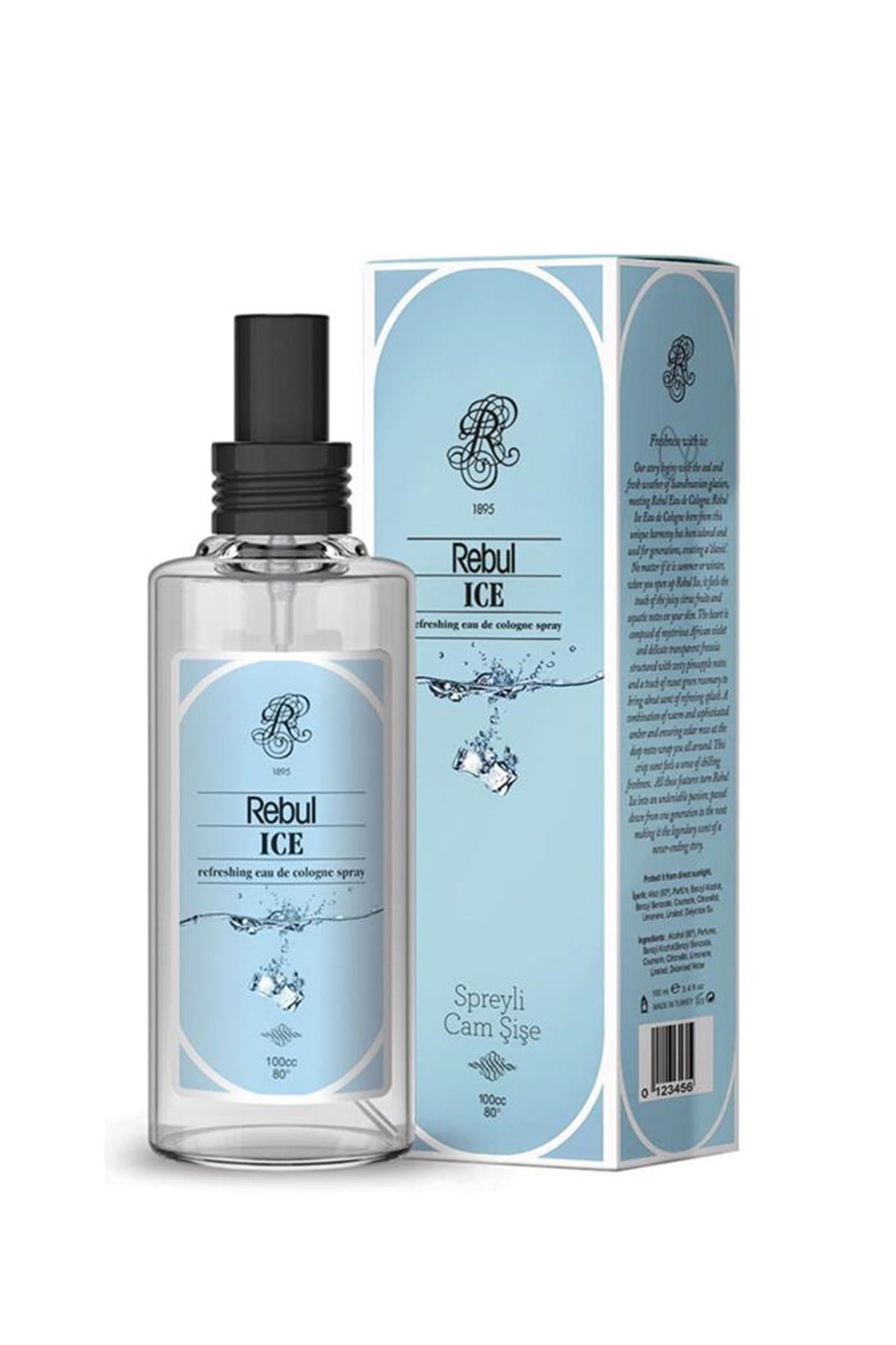 Rebul Ice Sprey Kolonya 100 Ml