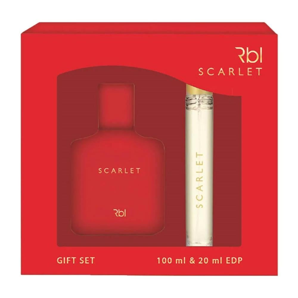Rebul Kadın Edt 100 Ml + 20 Ml Kalem Scarlet Bayan Parfüm Seti