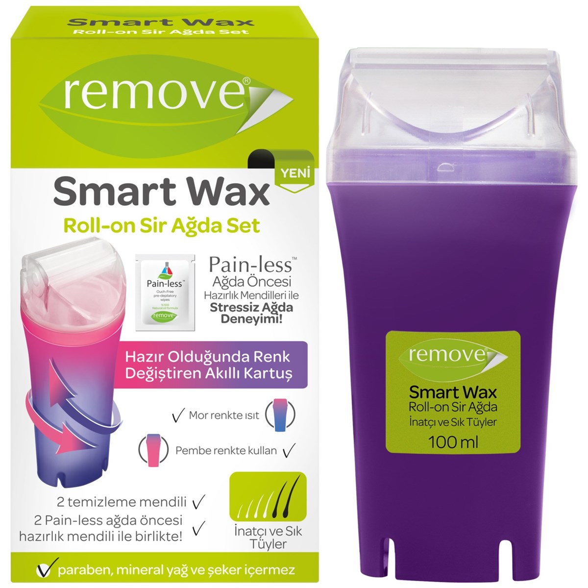 Remove Roll-On Sir Set İnatçı Ve Sık Tüyler 100 Ml