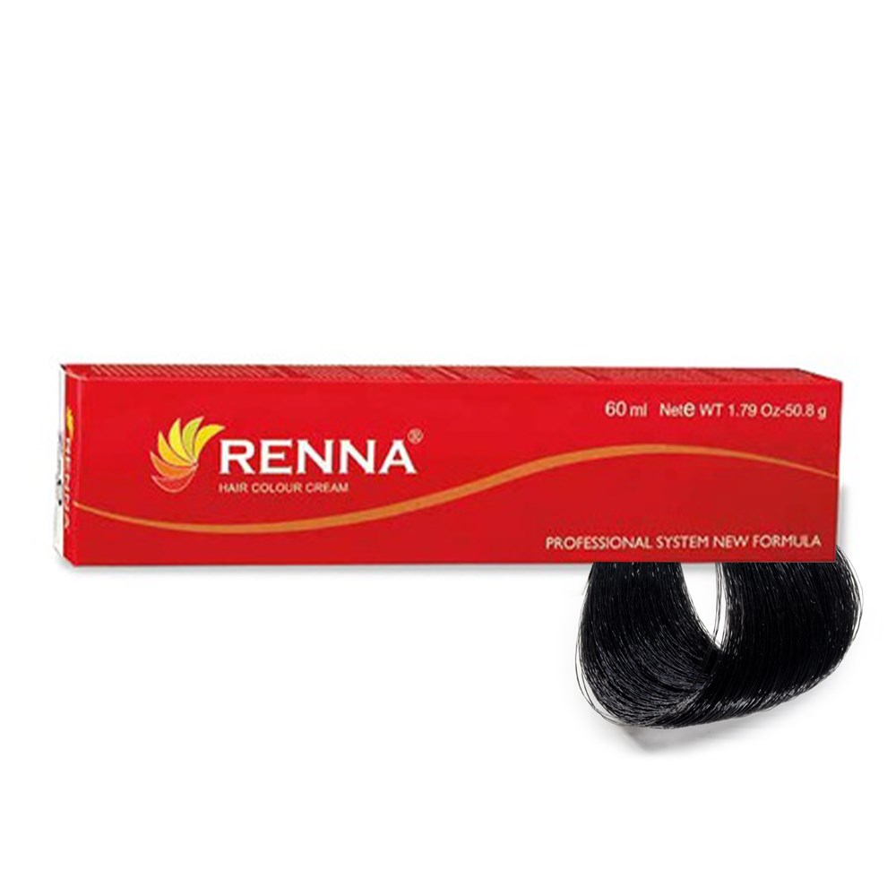 Renna Tüp Boya 60 Ml 1-0 Siyah