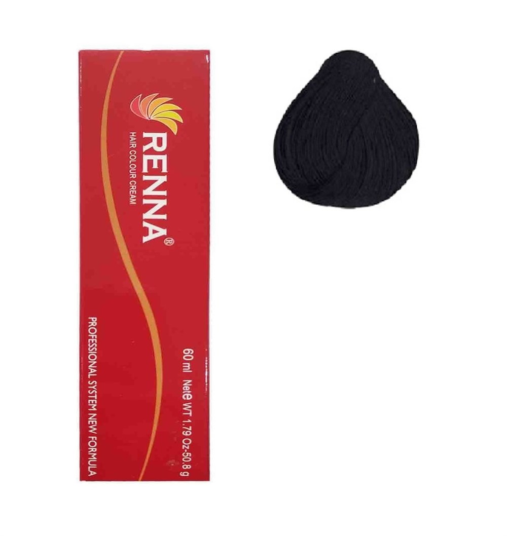 Renna Tüp Boya 60 Ml 1-1 Mavi Siyah