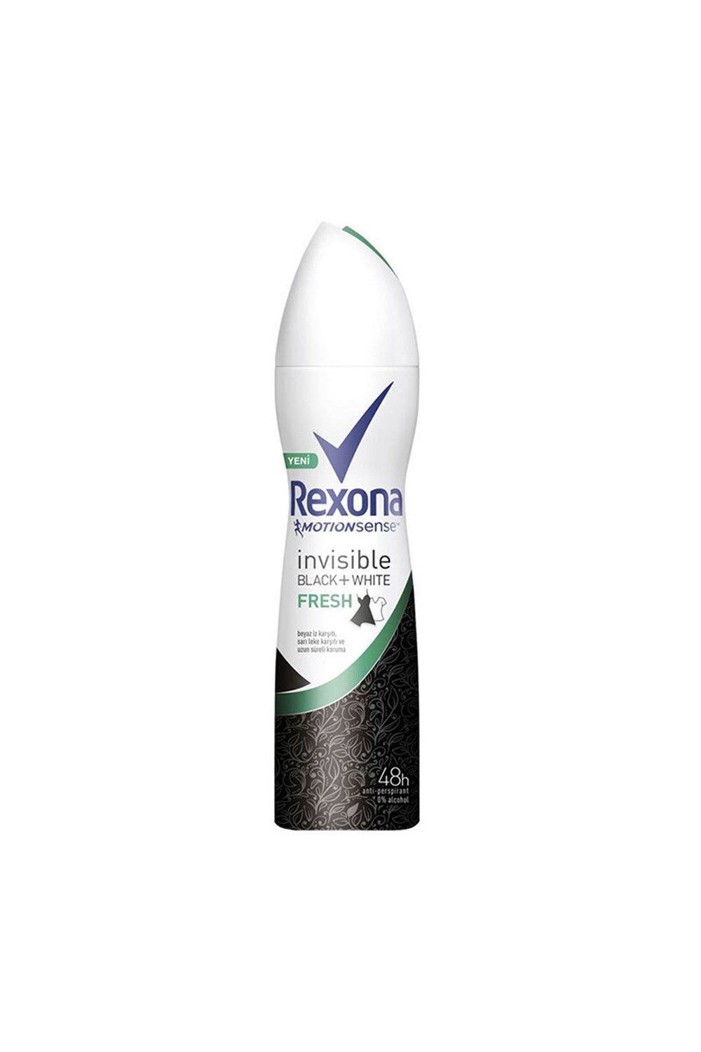 Rexona Deodorant Women invisible Black+White Fresh 150Ml