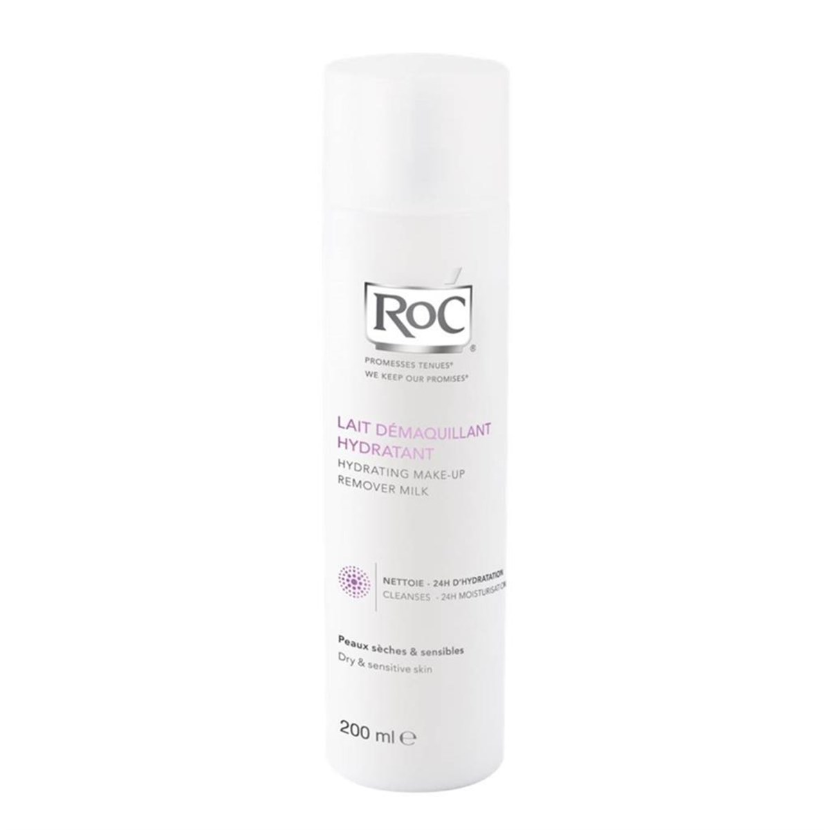 Roc Hydrating Makeup Remover Milk 200 Ml