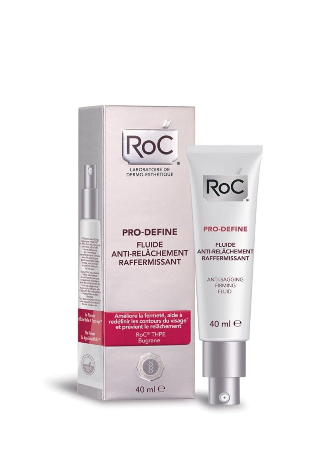 Roc Sıkılaştırmaya Yardımcı Krem - Pro Define Fluid 40 ml