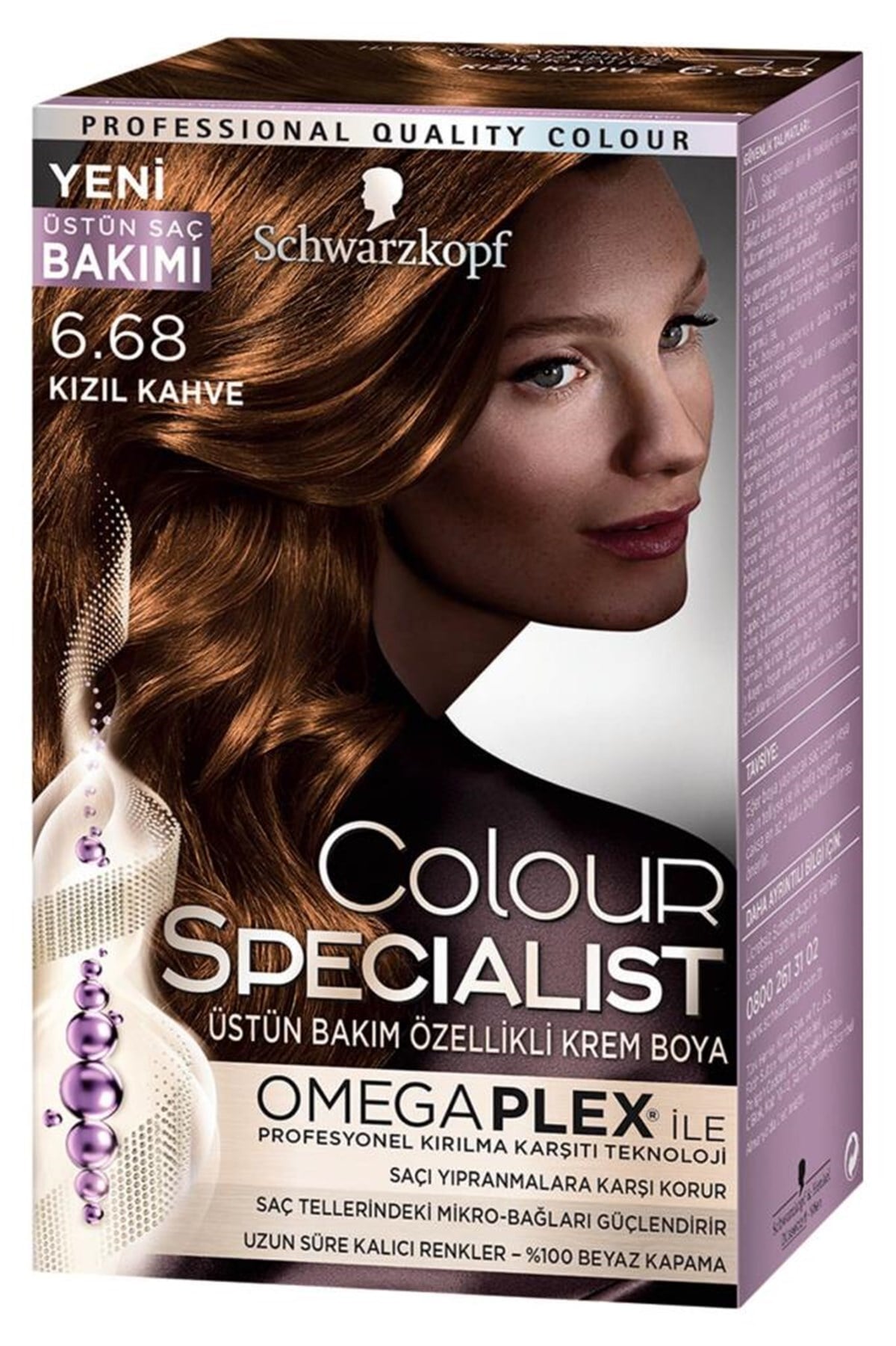 Schwarzkopf Color Specialist Saç Boyası Color Specıalıst 6-68 Tube 60 Ml