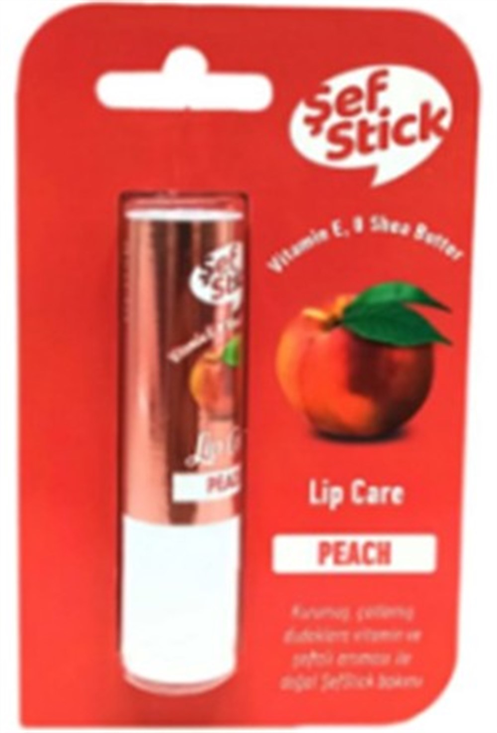 Şef Stıck Lıp Care Spf15 Peach