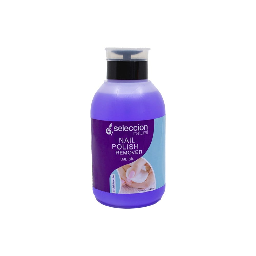 Seleccion Naturel Aseton Pompalı 450 Ml Mor