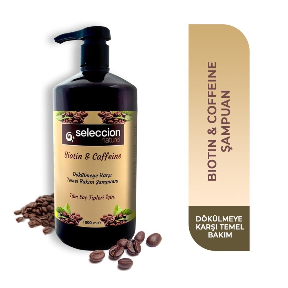 Seleccion Naturel Biotin & Coffeine Şampuan 1000 Ml 
