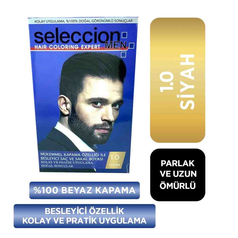 Seleccion Naturel Men Set Boya 1 Sıyah