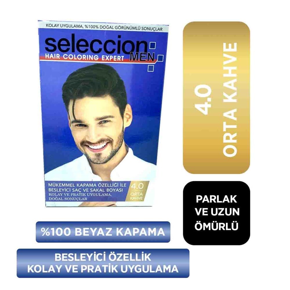 Seleccion Naturel Men Set Boya 4 Orta Kumral