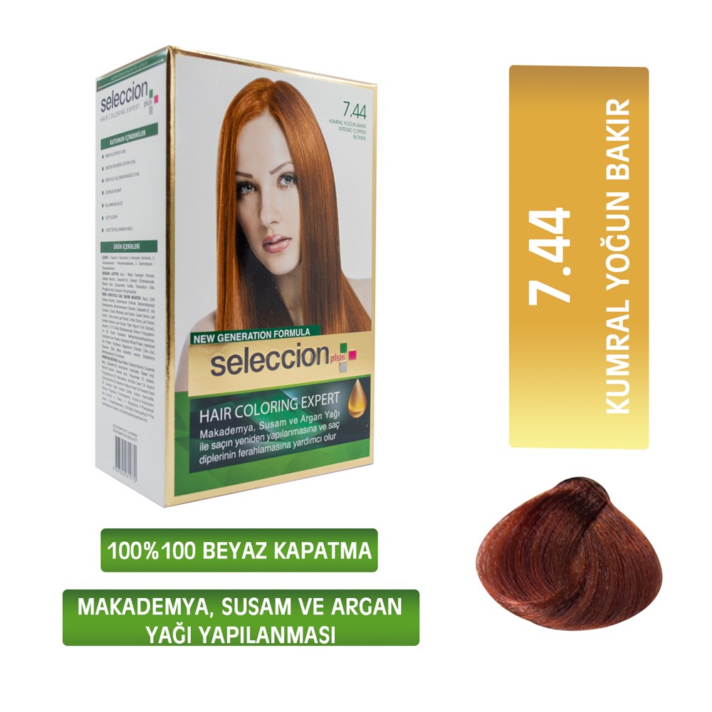 Seleccion Plus Set Boya 7.44 Kumral Yoğun Bakır