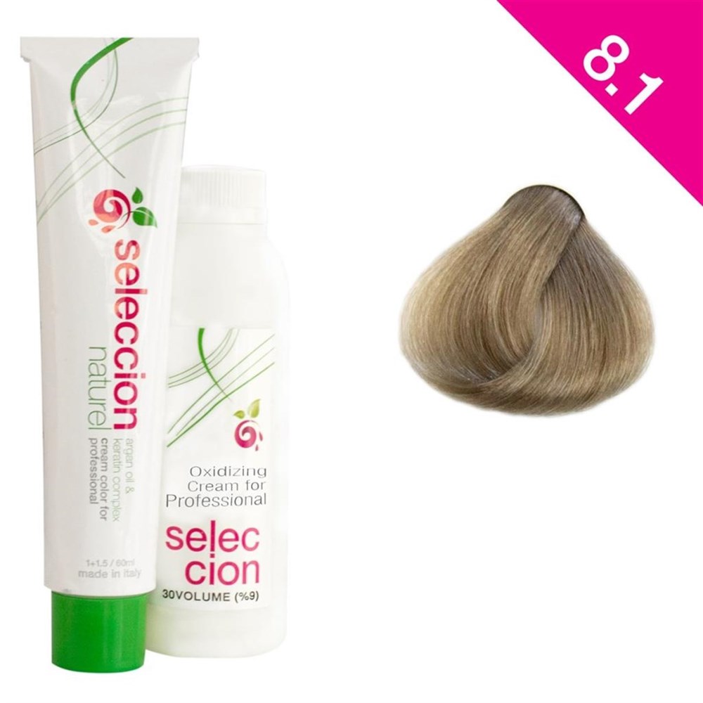 Seleccion Saç Boyası 60 Ml 8.1 Açık Kumral Küllü