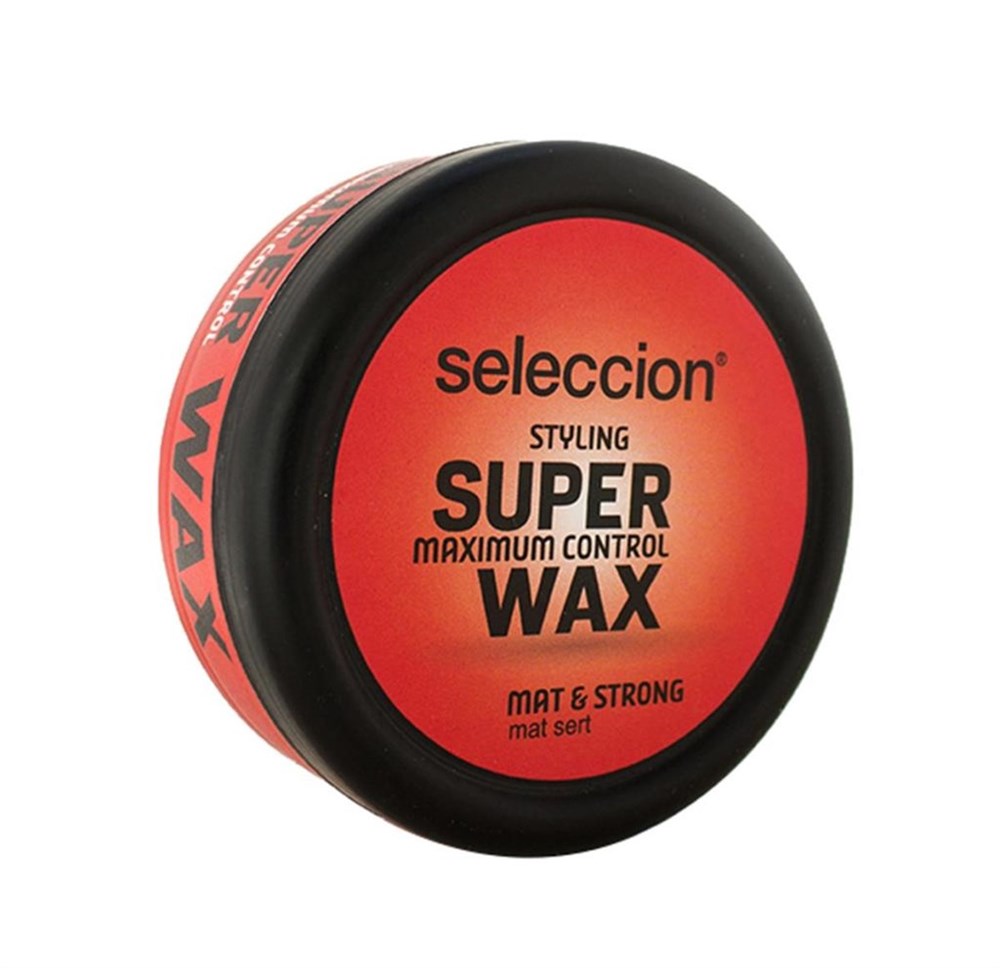 Seleccion Super Wax 150Ml Mat&Strong Sıyah 