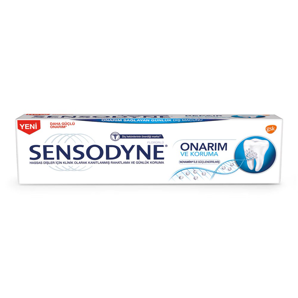 Sensodyne Diş Macunu 75Ml Extra Ferah Onarım & Koruma