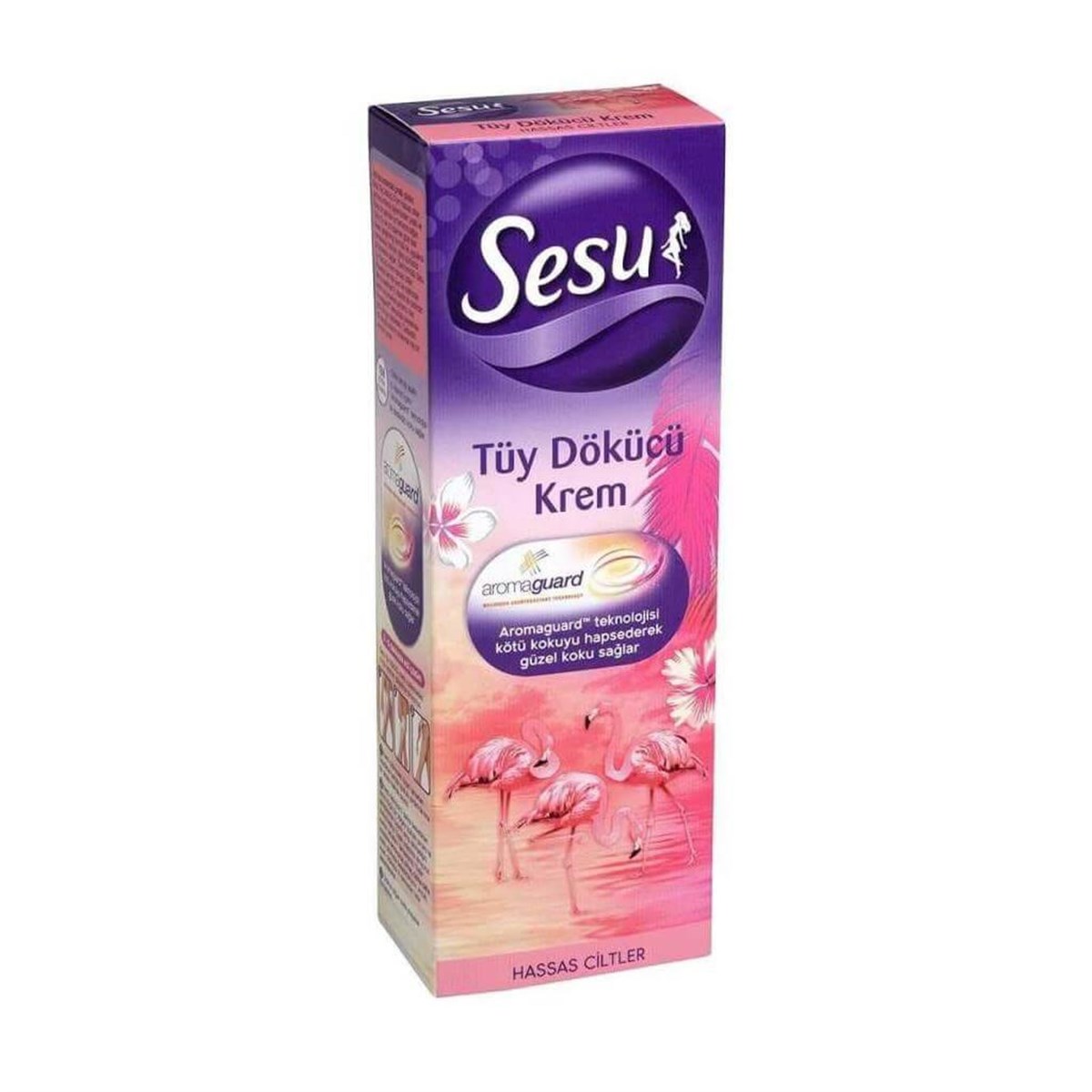 Sesu Hassas Cilt Tüy Dökücü Krem 100 Ml
