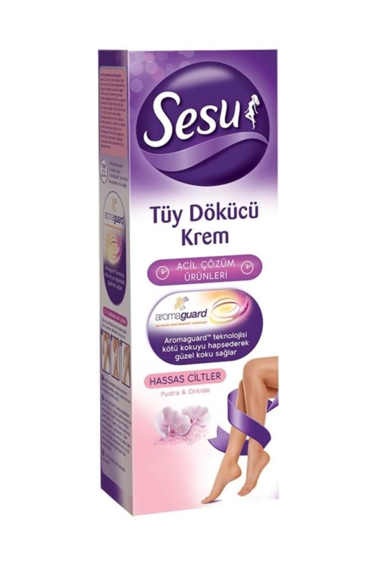 Sesu İnce Tüyler İçin Tüy Dökücü Krem 100 Ml