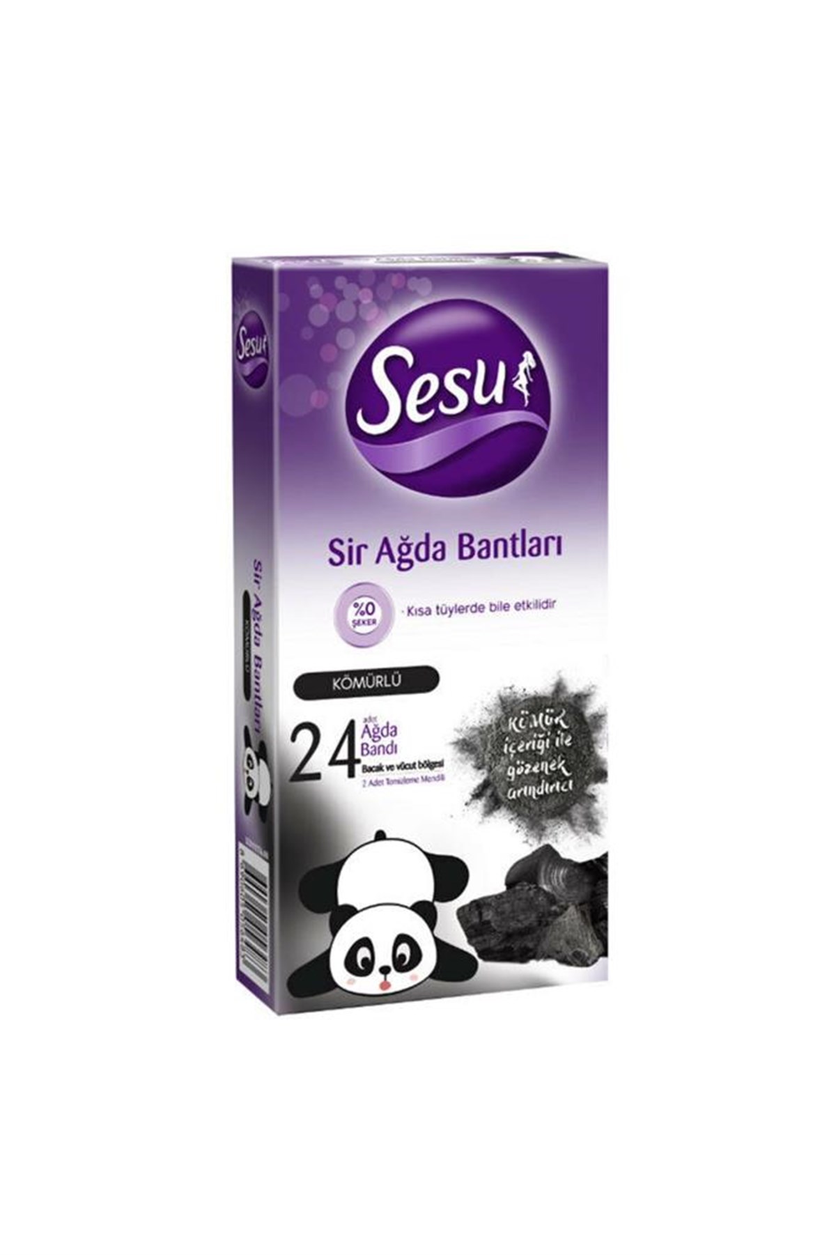 Sesu Sir Ağda Bandı Kömürlü 24 Lü
