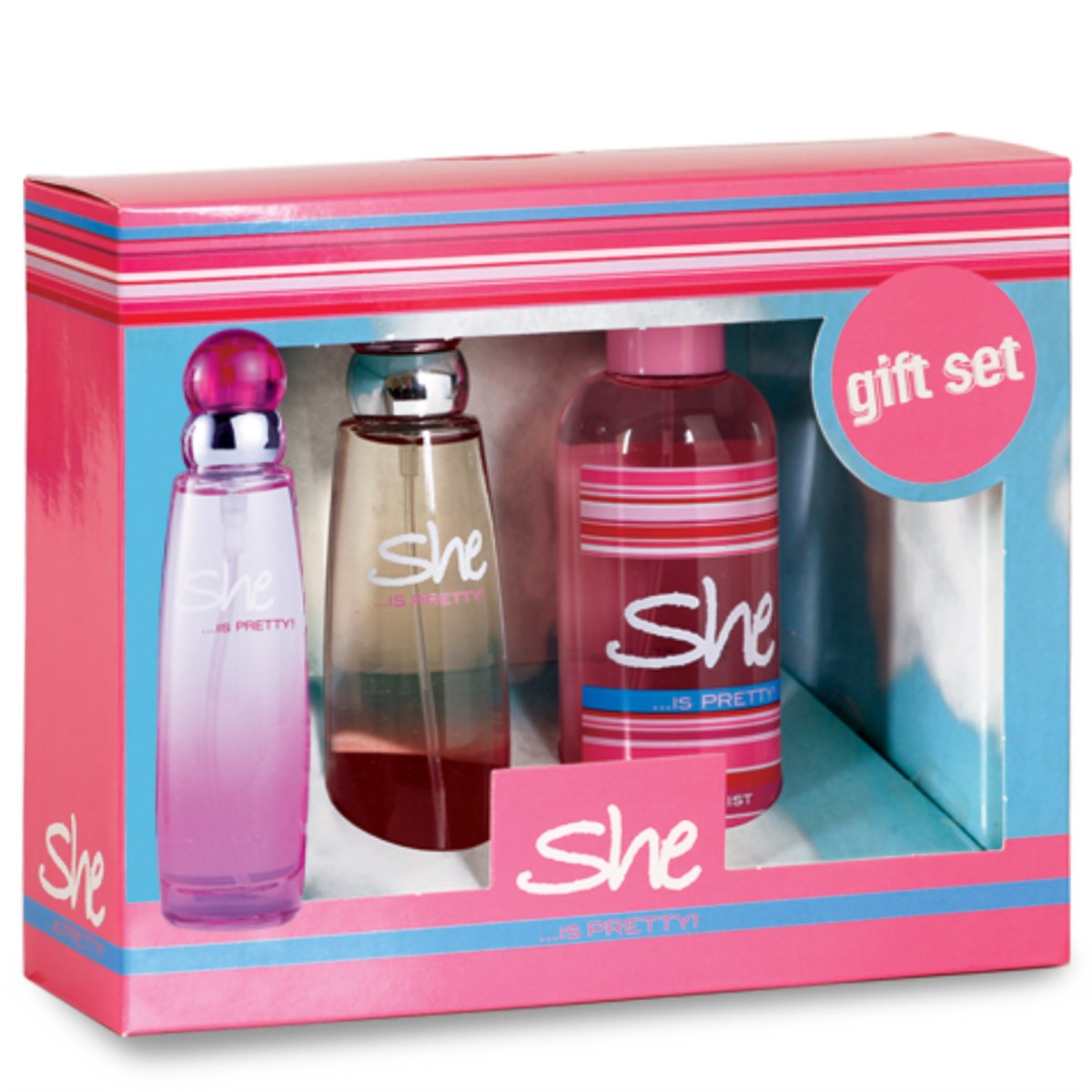 SHE KOFRE BAYAN PRETTY EDT+BODY MIST
