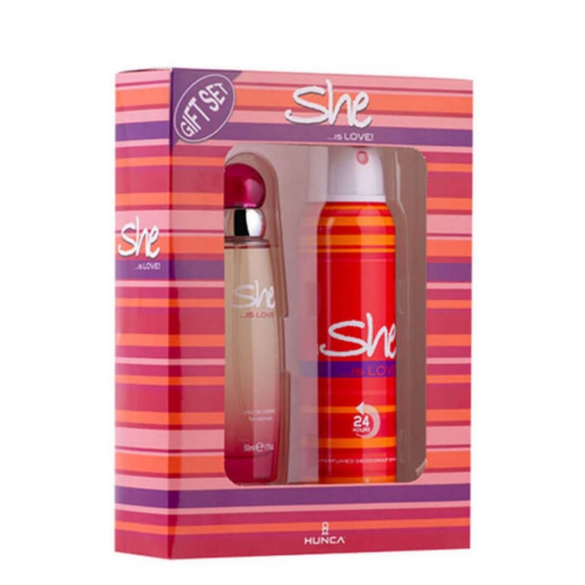 She Love 50 ml + 125 ml Deodorant Kadın Parfüm Seti