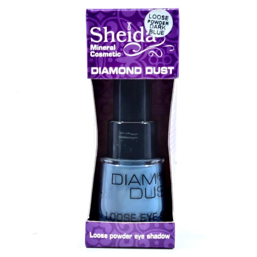 Sheida Loose Powder Eye Shadow Matt Toz Far Dark Blue