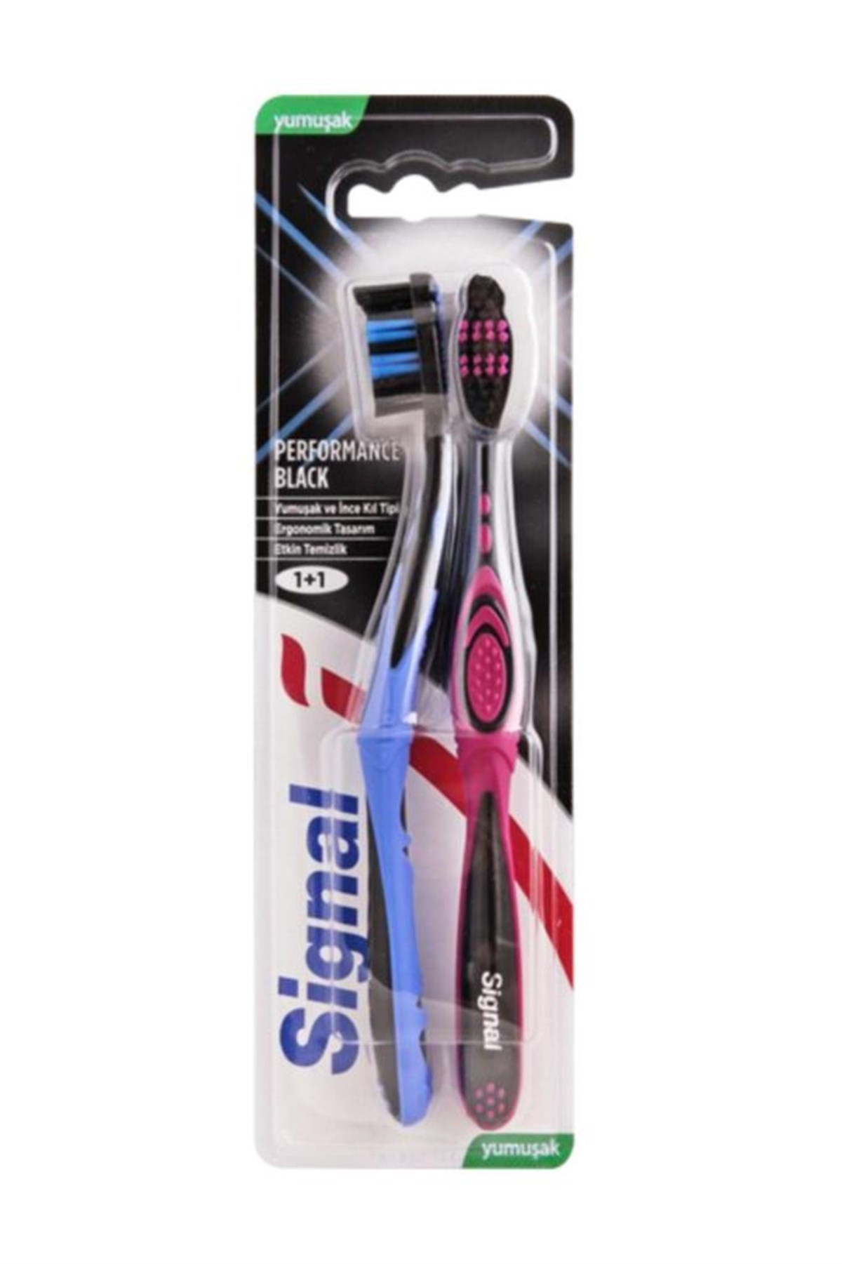 Signal Diş Fırçası Performans Black 1+1