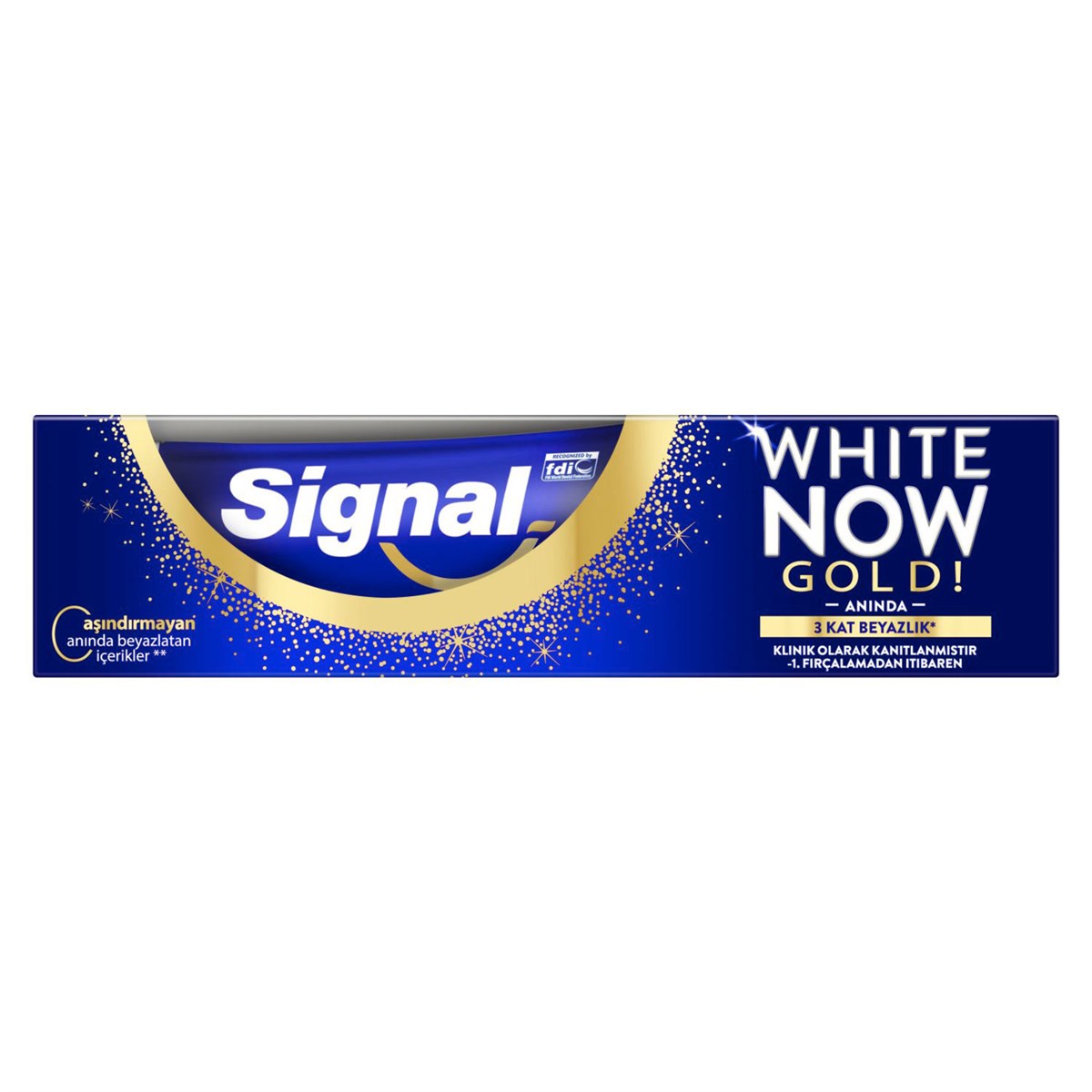 SIGNAL DIS MACUNU WHITE NOW 75 ML GOLD
