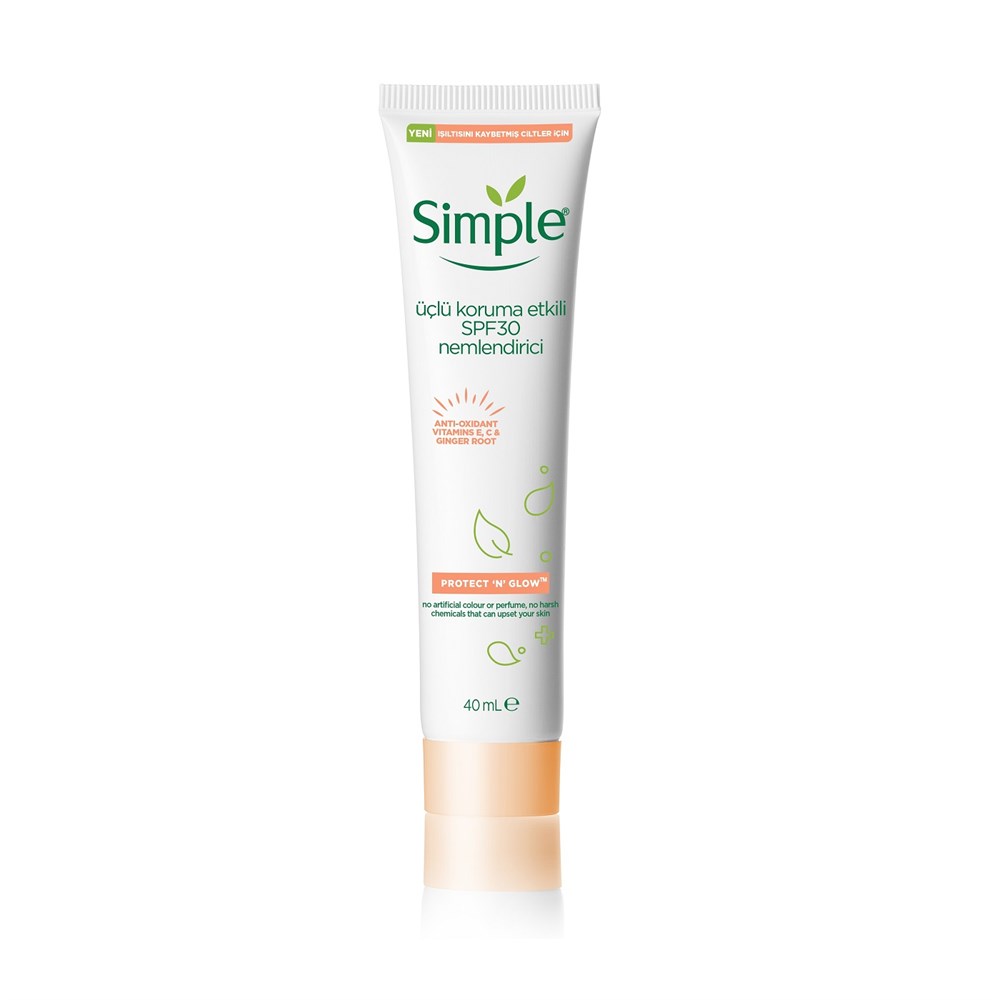 Simple Üçlü Koruma Etkili Spf 30 Nemlendirici 40Ml