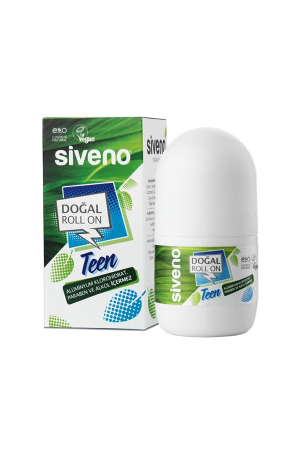 Siveno Doğal Roll On Teen Blue 50 Ml